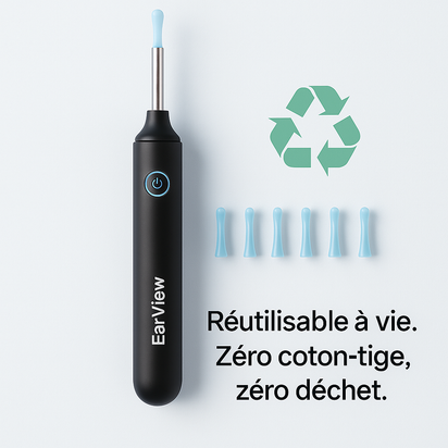 EarView™ - L’alternative sûre et moderne aux cotons-tiges
